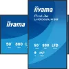 IIYAMA LH5066UHSB-B1AG 50 inch 4K UHD IPS digital signage display met Android, 2x HDMI, USB-C, 500 cd/m²