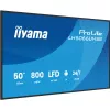 IIYAMA LH5066UHSB-B1AG 50 inch 4K UHD IPS digital signage display met Android, 2x HDMI, USB-C, 500 cd/m²