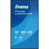 IIYAMA LH5066UHSB-B1AG 50 inch 4K UHD IPS digital signage display met Android, 2x HDMI, USB-C, 500 cd/m²
