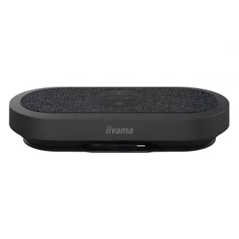 IIYAMA WP-MEET03M draadloze presentatiezender met 8-microfoonarray, 4K UHD, USB-C, zwart