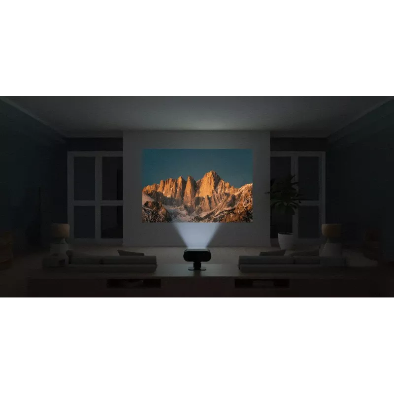 ŠILELIS PB-1 LCD-projector HD 1280x720, 200 ANSI lumen, LED, HDMI, USB, 3W luidspreker