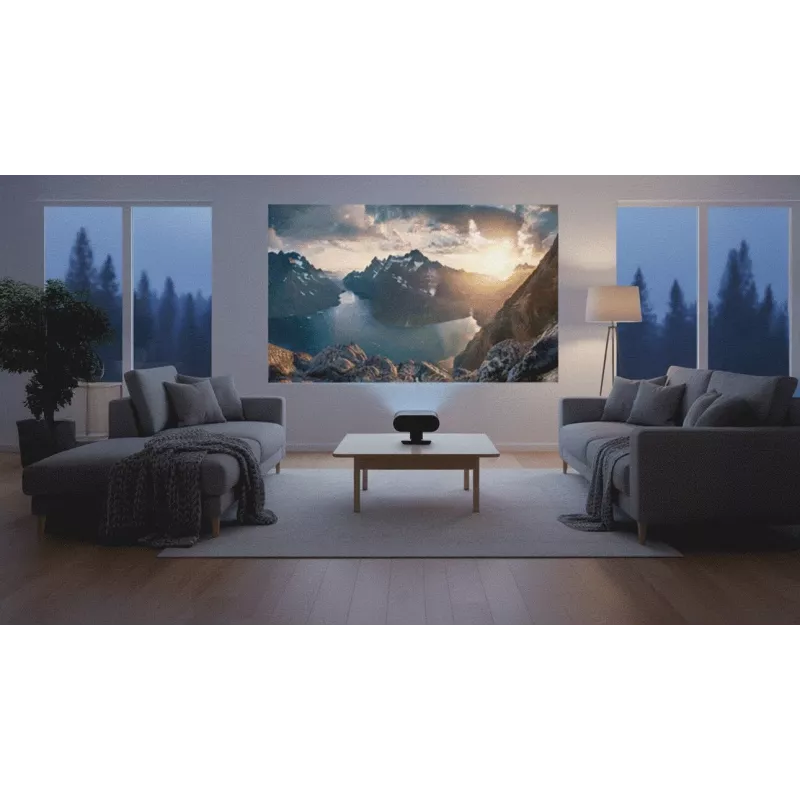 ŠILELIS PB-1 LCD-projector HD 1280x720, 200 ANSI lumen, LED, HDMI, USB, 3W luidspreker