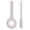 iLike AirTag silicone Keychain Loop Case roze