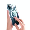iLike Anti Shock 1,5 mm Mag Case voor Samsung Galaxy A17 4G / A17 5G Transparant Big Hole