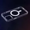 iLike Anti Shock 1,5 mm Mag Case voor Samsung Galaxy A17 4G / A17 5G Transparant Big Hole