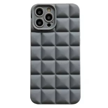 iLike Apple 3D Cube hoesje voor iPhone 14 6,1 inch - zwart