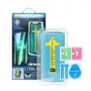 iLike Apple 5D full glue gehard glas voor iPhone 13 / 13 Pro / 14 zwart + applicator