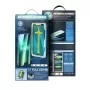 iLike Apple 5D full glue gehard glas voor iPhone 13 / 13 Pro / 14 zwart + applicator