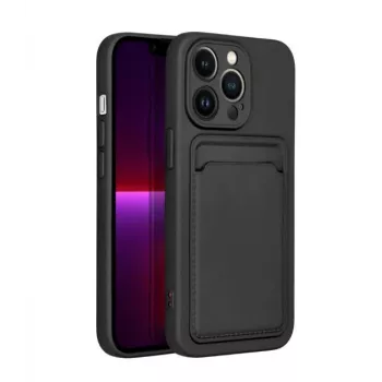iLike Apple Card Cover hoes voor iPhone 14 6,1 inch zwart