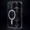 iLike Apple Case voor iPhone 16 Pro Clear Mag Cover (STR) compatibel met MagSafe transparant
