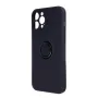 iLike Apple Finger Grip Case voor iPhone 16 Pro Max 6,9 inch Zwart