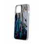 iLike Apple Gold Glam hoesje voor iPhone 14 Pro 6,1 inch met veren