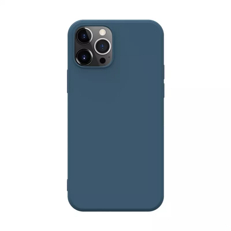 iLike Apple iPhone 12 Pro Max Nano silicone hoesje Midnight Blue