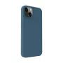 iLike Apple iPhone 14 nano-siliconehoesje middernachtblauw