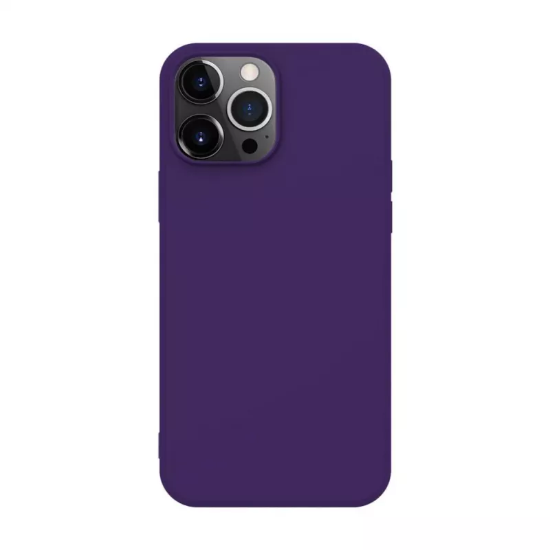 iLike Apple iPhone 14 Pro Max nano siliconen hoesje deep purple