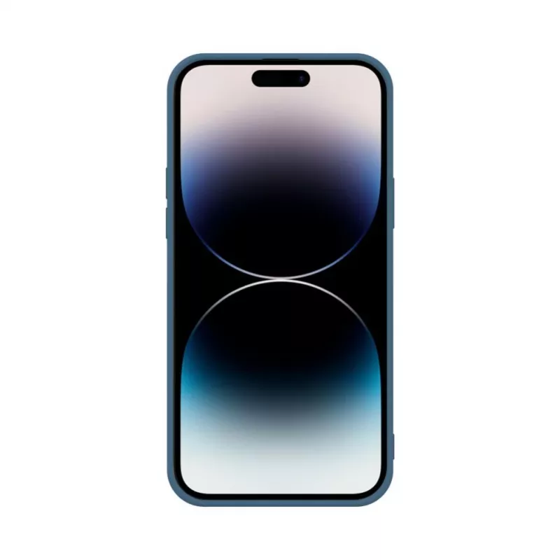 iLike Apple iPhone 14 Pro Max Nano Siliconen Case Midnight Blue