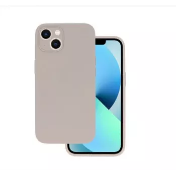 iLike Apple iPhone 14 Pro Max Siliconen Lite Hoesje Beige