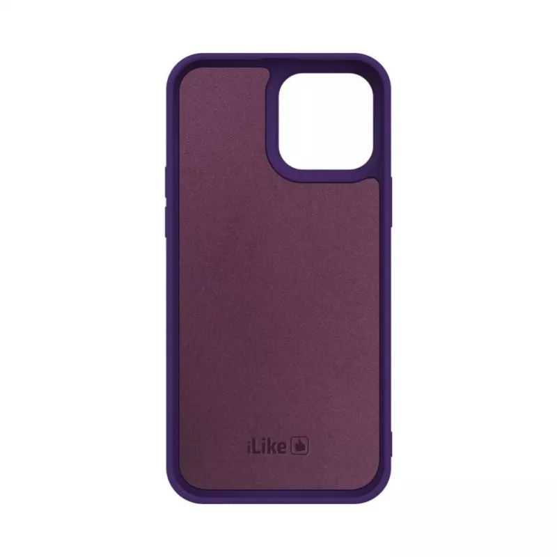 iLike Apple iPhone 14 Pro Nano silicone hoesje Deep Purple