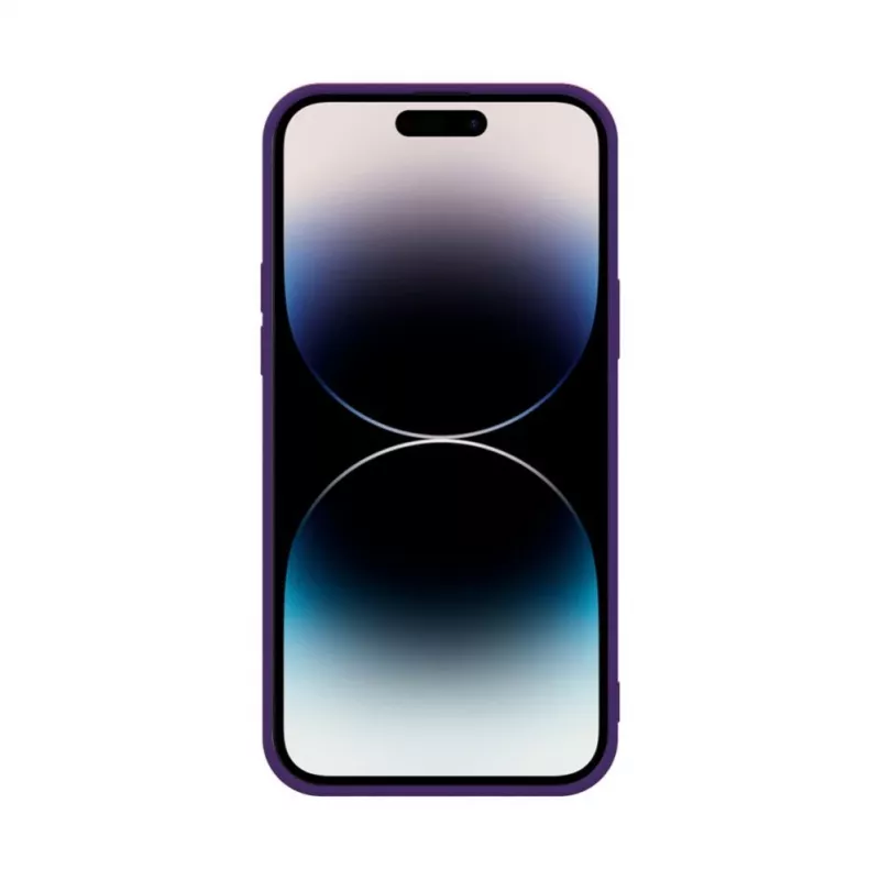 iLike Apple iPhone 14 Pro Nano silicone hoesje Deep Purple