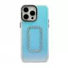 iLike Apple iPhone 15 Laser Shell vierkante achterklep transparant