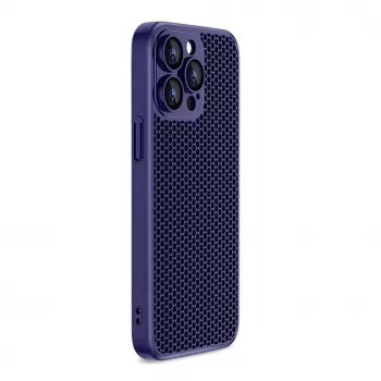 iLike Apple iPhone 15 NET PC COVER blauw