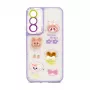 iLike Apple iPhone 15 Pro EPOXY CARTOON COVER lichtpaars