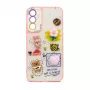 iLike Apple iPhone 15 Pro Max Epoxy Cartoon Cover roze