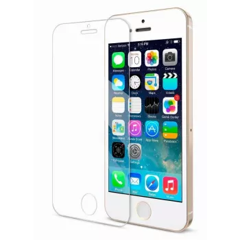 iLike Apple iPhone 5/5s Gehard Glas Schermbeschermer 0,33mm
