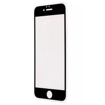 iLike Apple iPhone 6/6S 2.5D zwart frame full glue gehard glas screenprotector