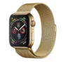 iLike Apple Magnetic Strap Watch 7 45mm magnetische band armband goud
