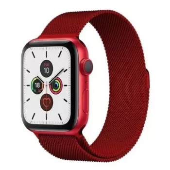 iLike Apple Magnetic Strap Watch 7/8 41mm Magnetic Band Bracelet rood