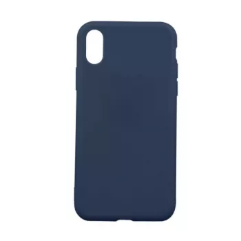 iLike Apple mat TPU-hoesje voor iPhone 14 Pro 6,1 inch donkerblauw