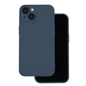 iLike Apple siliconen hoes voor iPhone 16 6,1 inch donkerblauw
