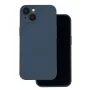 iLike Apple siliconen hoes voor iPhone 16 6,1 inch donkerblauw