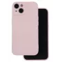 iLike Apple siliconen case voor iPhone 16 6,1 inch roze