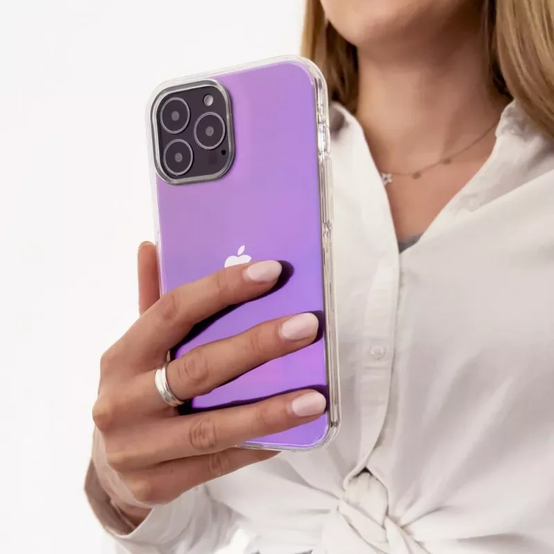iLike Aurora Hoesje voor Samsung Galaxy A13, Violet