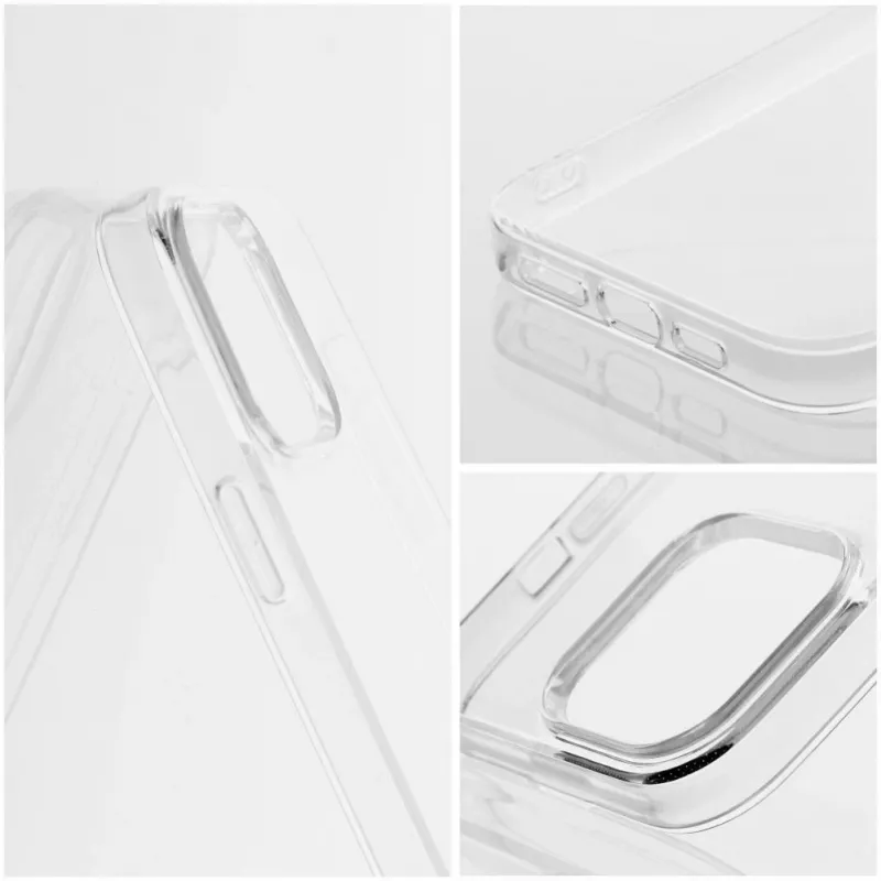 iLike Clear Case voor iPhone 17 Pro / 18 Pro (lage camerarand) 2 mm transparant