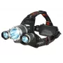 iLike CP-HDL-BK voorlamp, hoofdlamp, 3x LED CREE lamp, sterke grootlicht, zwart