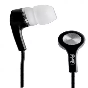 iLike oordopjes IEA01BK 3,5mm zwart
