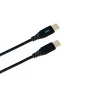 iLike Evelatus USB-C naar USB-C oplaadkabel CTT01 zwart 1m 60W