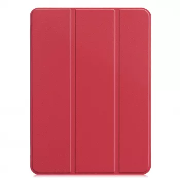 iLike Galaxy Tab A9 / A11 8.7 X110 tri-fold eco-leer standaard-hoesje koraalroze