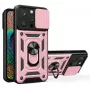 iLike iPhone 14 Pro Max Armor Camshield hoesje roze