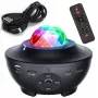 iLike LED-sterrenprojector met 21 effecten zwart