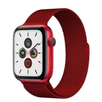 iLike Magnetic Strap Watch 7 45mm Magnetische Polsband Armband Rood