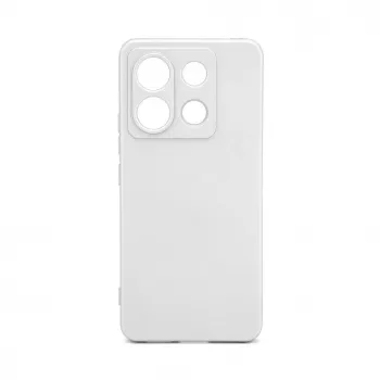 iLike Nano siliconen hoesje voor Xiaomi Poco X6, zilver
