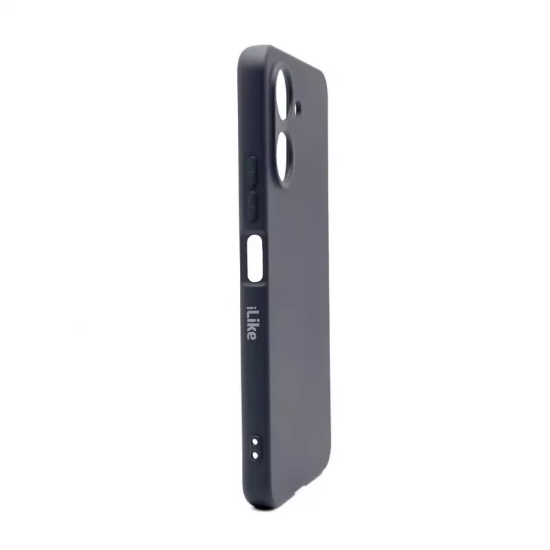 iLike nano siliconen case voor Xiaomi Redmi 13C 4G / Poco C65, middernachtblauw