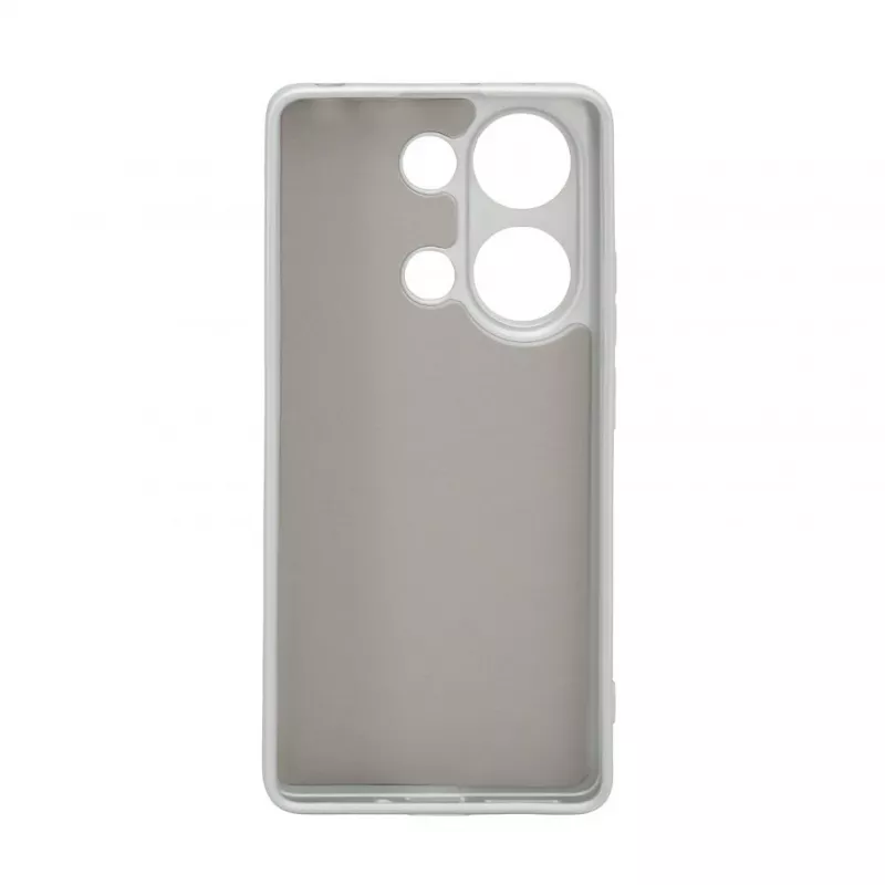 iLike Nano Siliconen Hoesje voor Xiaomi Redmi Note 13 Pro 4G / Poco M6 Pro - Zilver