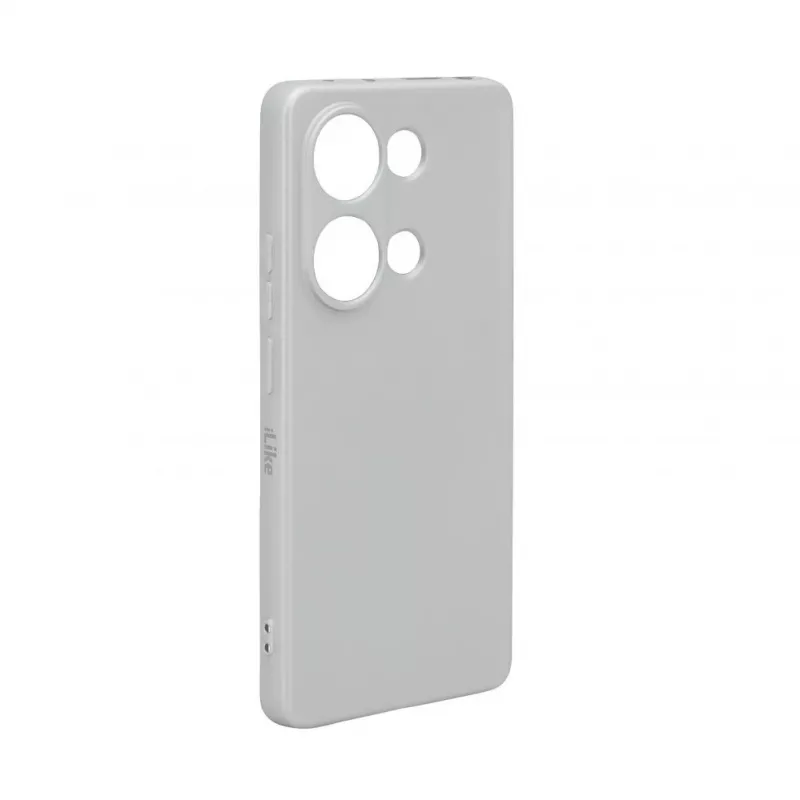 iLike Nano Siliconen Hoesje voor Xiaomi Redmi Note 13 Pro 4G / Poco M6 Pro - Zilver
