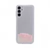 iLike Samsung Galaxy A14 5G siliconen hoesje Water Glitter roze