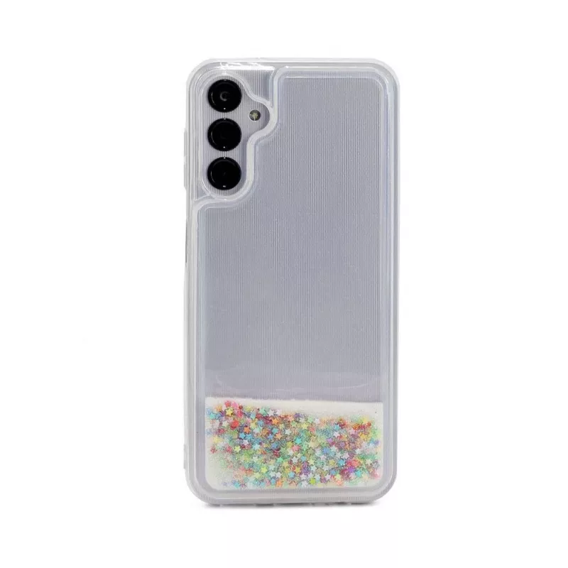 iLike Samsung Galaxy A14 5G siliconenhoesje Water Glitter Rainbow